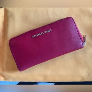 Michael Kors Red Wallet